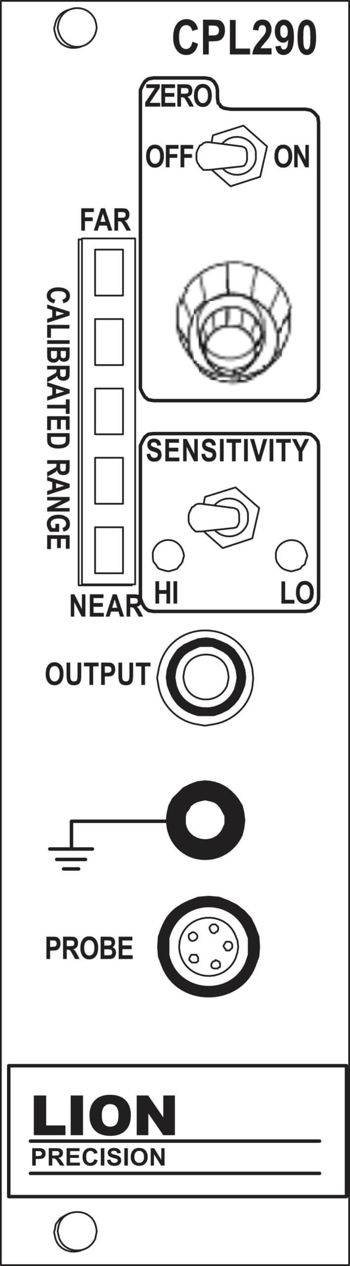 CPL290 Front Diagram