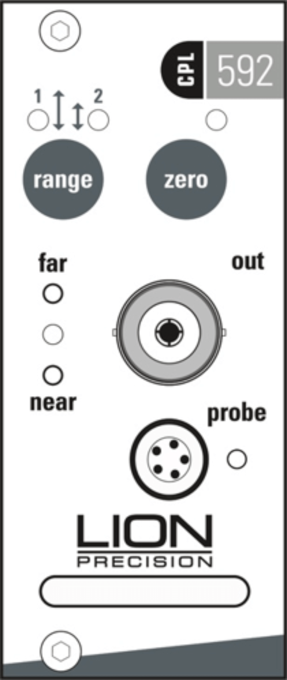 CPL592 Front Diagram