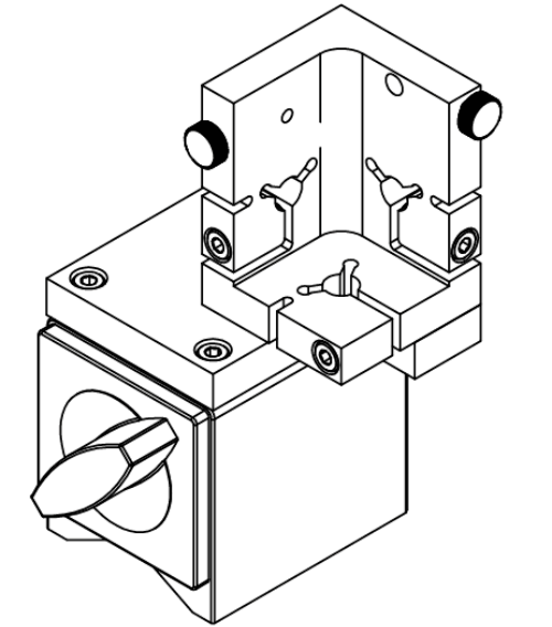 Probe Nest and Magnet Base Diagram