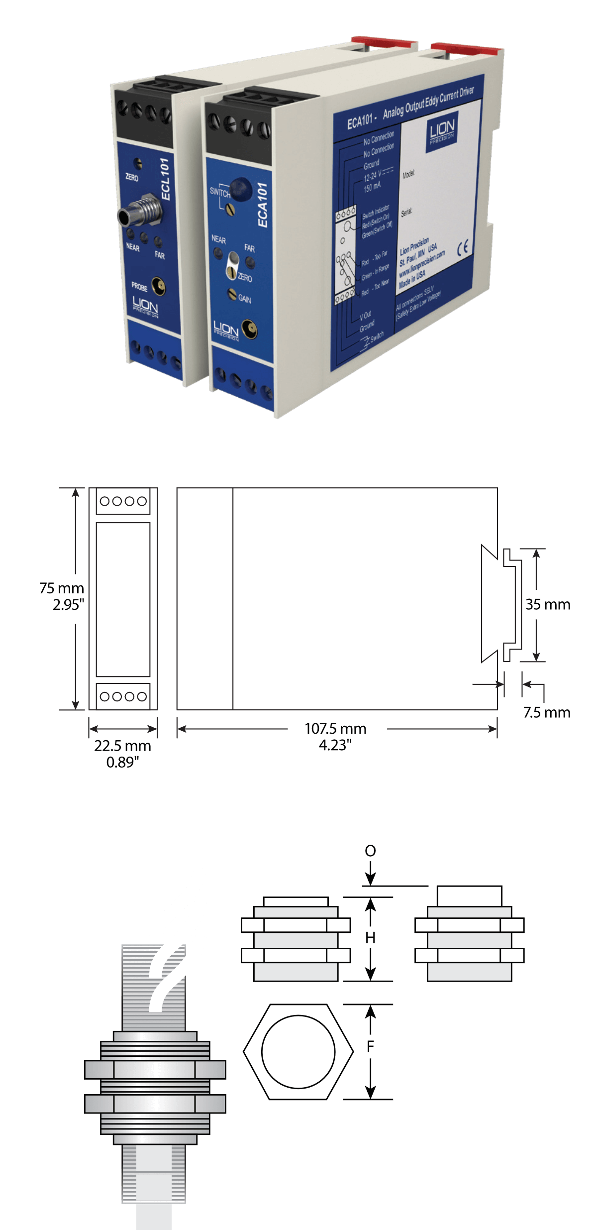 ECL101 and ECA101 Diagrams